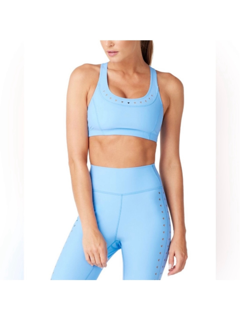 GiGi C Anne Sports Bra|Skyblue|Large|NWT|
